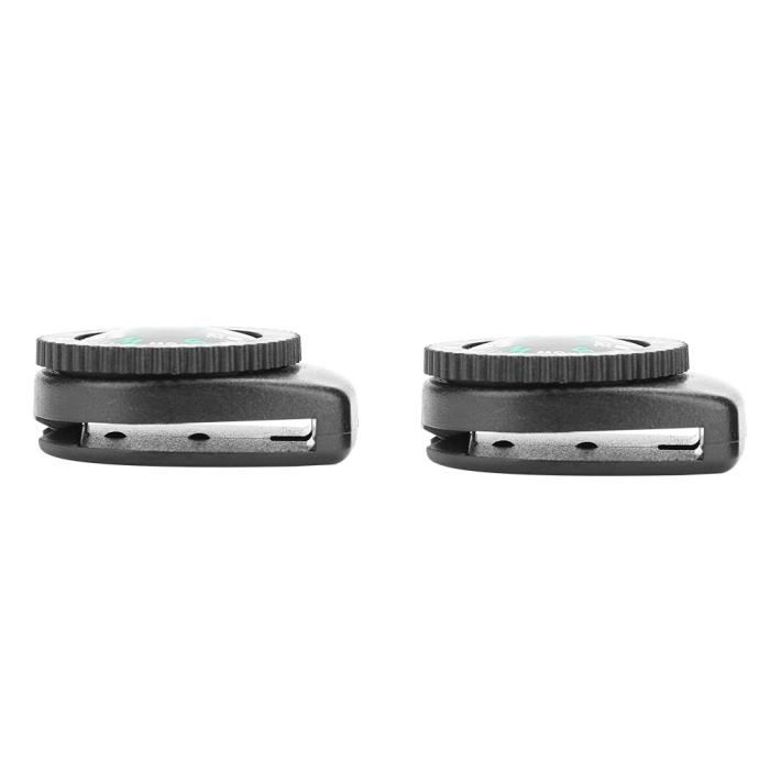 Lot De 2 Boussoles Numériques De Poignet - Montre-boussole Tactique Pour Randonnée, Camping, Pêche - Affichage LED, Portable