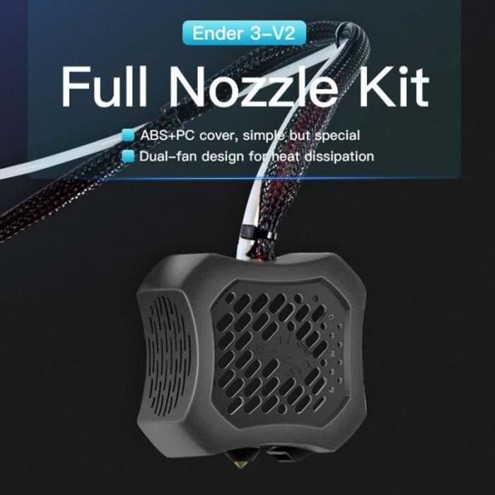 Hotend Imprimante 3d Kit Hotend Creality Ender 3 V2 Complet - Extrudeuse Assemblée Avec Tube PTFE Hotend Ender 3 V2 Hotend Imprimante 3d Kit Hotend Creality Ender 3 V2 Complet - Extrudeuse Assemblée Avec Tube PTFE Hotend Ender 3 V2