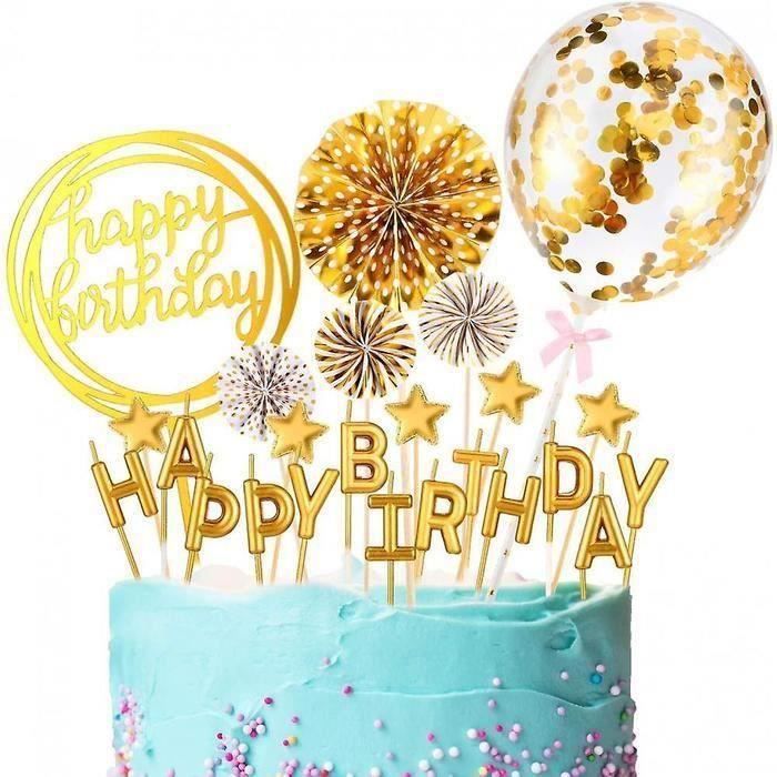 Décoration Pour Gâteau Anniversaire Happy Birthday Lot De 6 Décorations De Gâteau D'Anniversaire Décoration Anniversaire Femme Décoration Pour Gâteau Anniversaire Happy Birthday Lot De 6 Décorations De Gâteau D'Anniversaire Décoration Anniversaire Femme