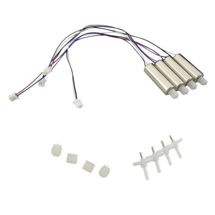 F Fityle – Lot De 4 Moteurs De Drone Avant/arrière Pour Quadricoptère, 7x20 Mm, Compatibles X5 X5A X5C M68, Pièces De Rechange Robustes