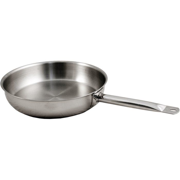 Poêle - BAUMALU - Ligne Professionnelle 20 - Inox - Cuisson uniforme - Résistante