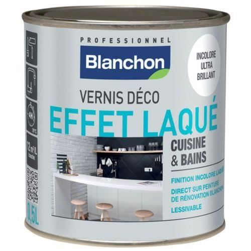 Blanchon - Vernis Déco Effet Laqué - 0.50 Litre - BLANCHON