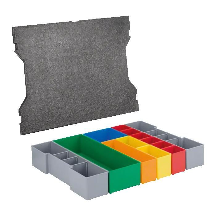 Bosch Boxen für Kleinteileaufbewahrung inset box Set 13 Stück Passend zur BOXX 102 1600A016N8 - vue 2
