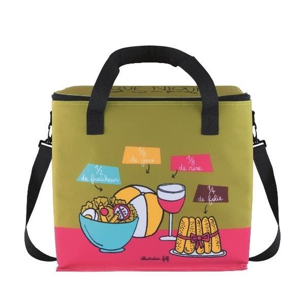 Sac lunch isotherme JET Pique nique en famille Derri re la