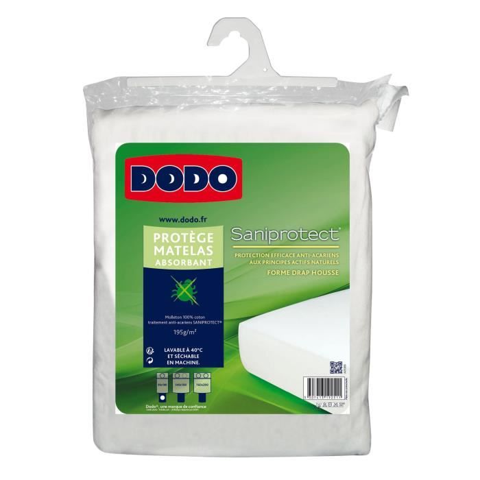 Dodo Protege Matelas Saniprotect 140x190cm Cdiscount Maison Dodo Protege Matelas Saniprotect 140x190cm Cdiscount Maison