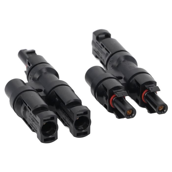 Connecteur Y/T Pour Panneau Solaire - Câble De Branchement étanche - Rallonge - Neuf