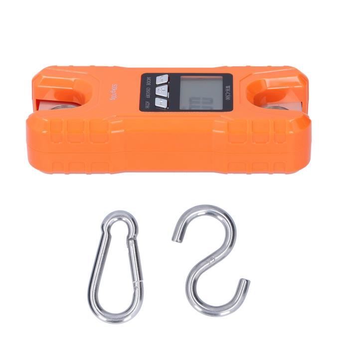 Balance électronique De Voyage Avec Crochet - LCD, Mesure Jusqu'à 50 Kg, Unités G/kg/lb/oz