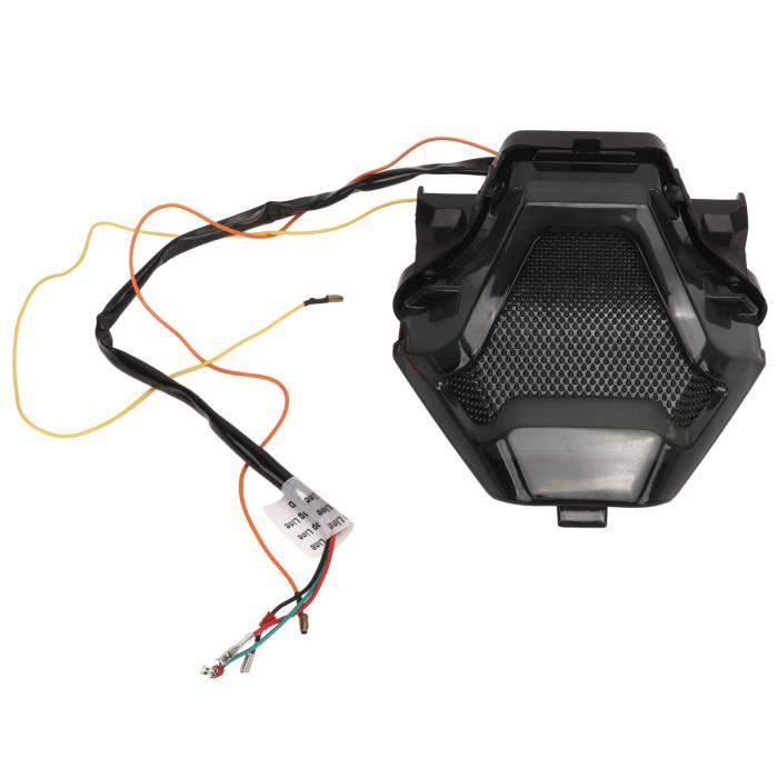 Feu Arrière LED Pour Moto - Compatible Avec De Nombreux Modèles Harley-Davidson Dyna, Electra Glide - Rouge/noir, 12V, étanche