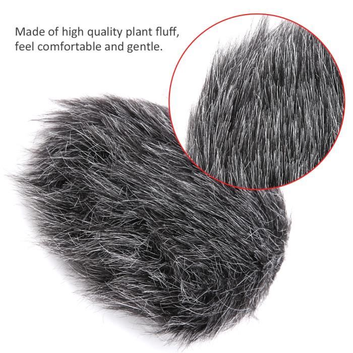 Bonnette Anti-vent Deadcat Pour Micro - Housse En Fourrure Synthétique, Compatible Avec La Plupart Des Microphones