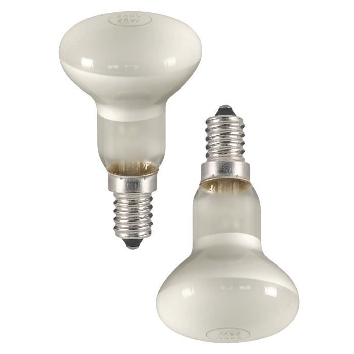 10 Ampoules Spots Ormalight R50 25W E14 Bleues - Variateur Compatible - Neuf