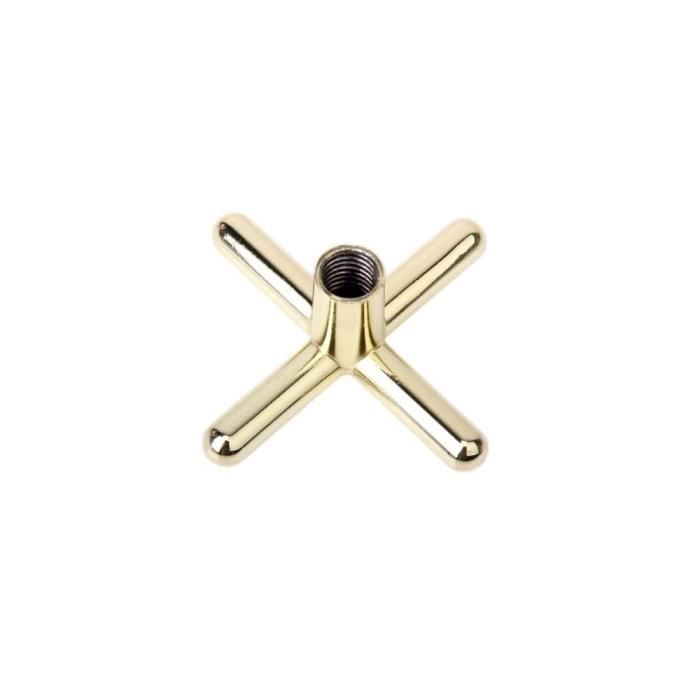 TRIXES Repose-Queue Billard Araignée Et Croix En Métal - Accessoires Billard Antidérapants Pour Coups Difficiles
