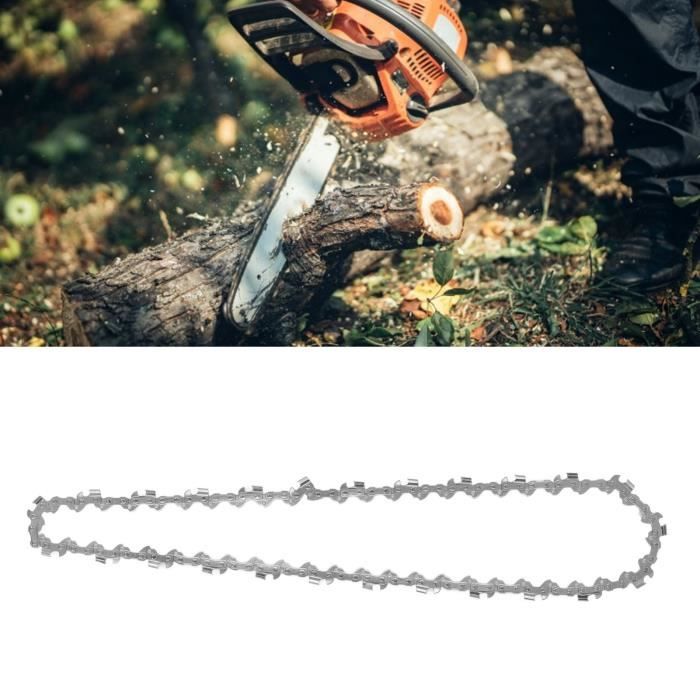 Chaîne Pour Mini-tronçonneuse 6 Pouces - Lot De 2, 36 Maillons, Acier Allié