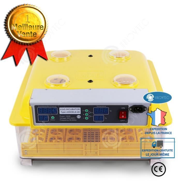 Comparer les prix de INN® Machine d'incubation Petite éclosion automatique 48 incubateur multifonctionnel extensible Jouets d'éclosion d'oeufs préscolair