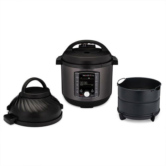 Multicuiseur lectrique Instant Pot Pro Crisp 11-En-1- Acier Inoxydable Noir 1500 W 76 L - Instant Pot - Instant
