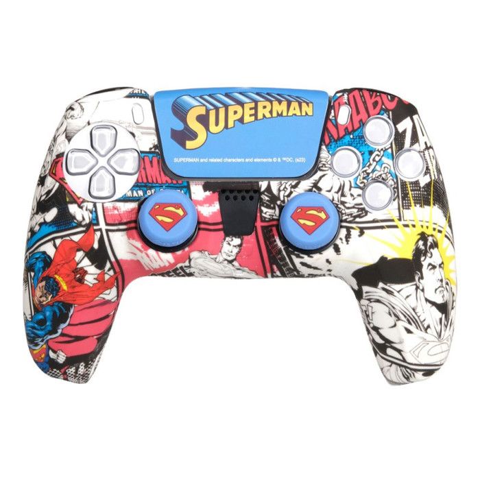 Kit Accessoire personnalisé Just For Games DC Superman pour manette PS5 - vue 7