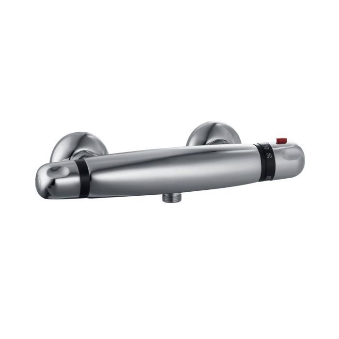 Mitigeur Thermostatique NF LINEATHERM Chromé EUROSANIT Douche