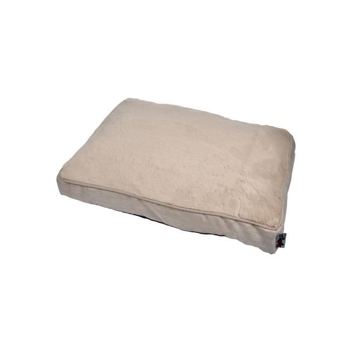coussin chien rectangulaire newton 60*45cm écru