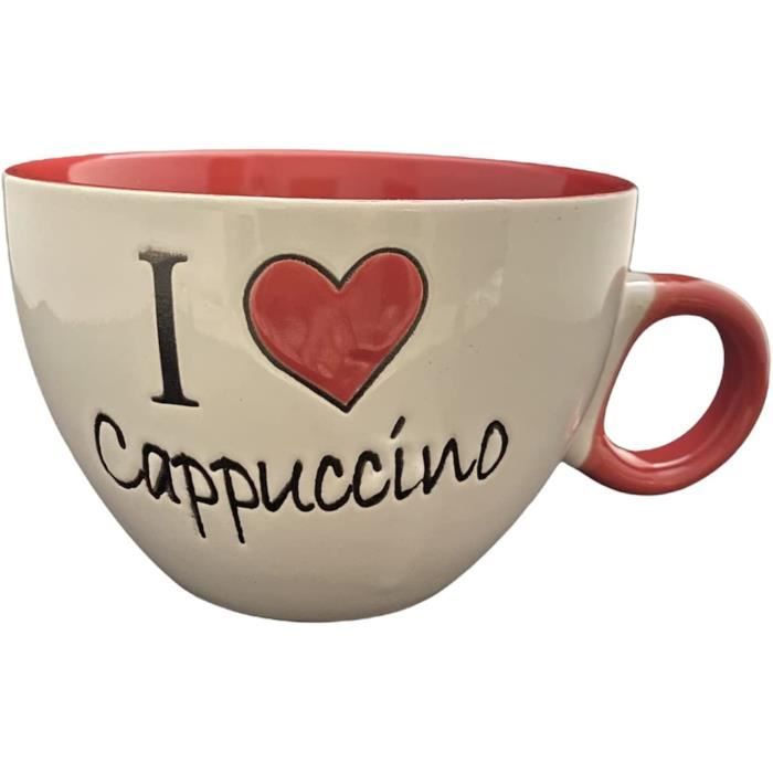Tasse A Cappuccino - Limics24 - Grande Love Capuccino Céramique