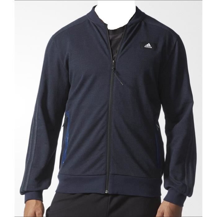veste adidas homme bleu marine