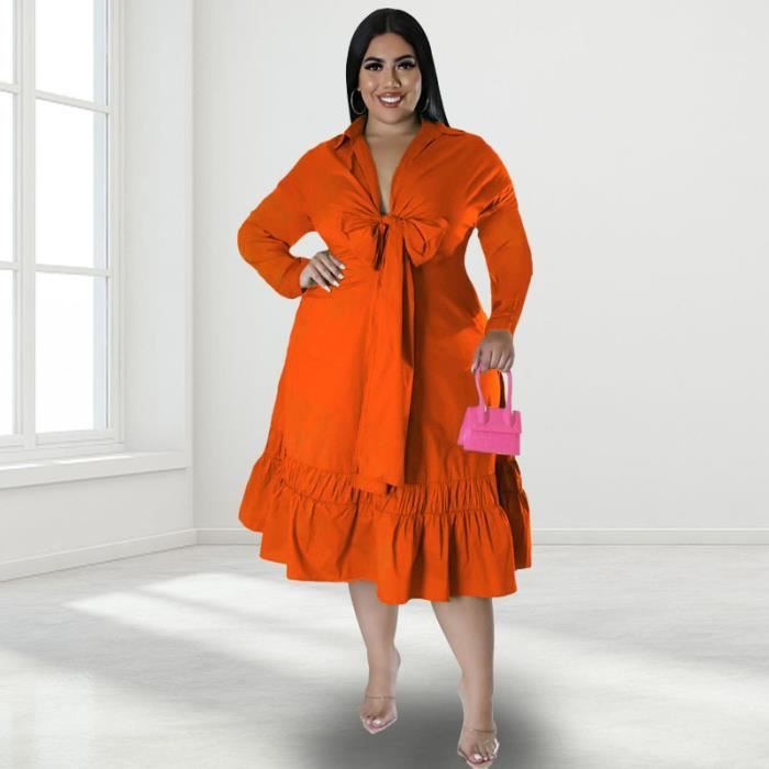 Robe longue trapeze deals grande taille