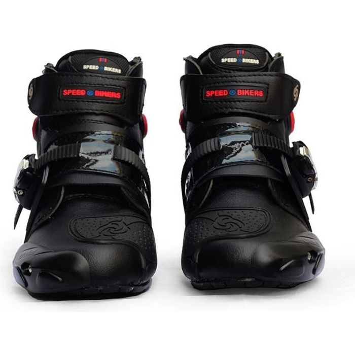 Bottes de Moto Cuir pour Homme et Femme