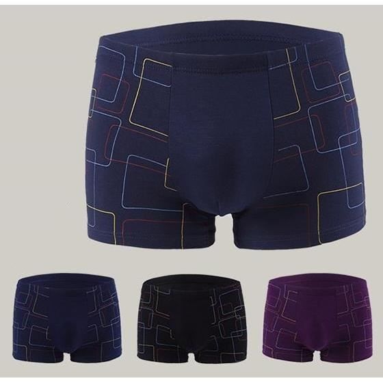 Pack De 4 Boxers Homme En Fibre De Bambou - Confort Respirant - Taille L à 4XL - Doux Au Quotidien