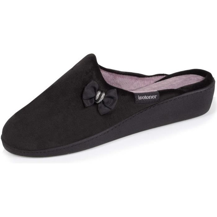 chaussons isotoner femme pas cher