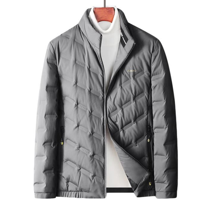 Gilet Sans Manches Matelassé Homme - Doudoune Légère, Coupe-vent, Isolante - Avec Col Montant Et Poches Zippées - Pour Sport, Randonnée, Ville - 5