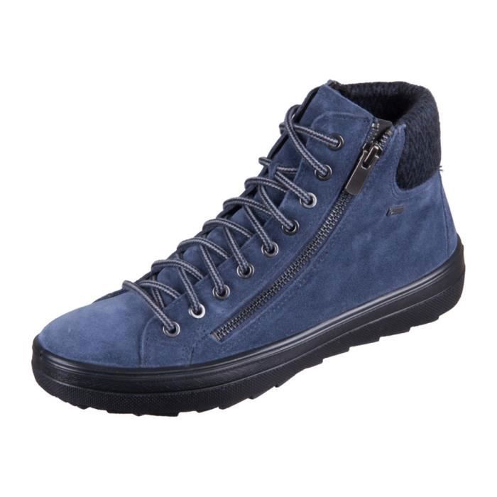 legero Baskets LEGERO Mira Bleu marine - Femme/Adulte - Textile - Plat - Lacets