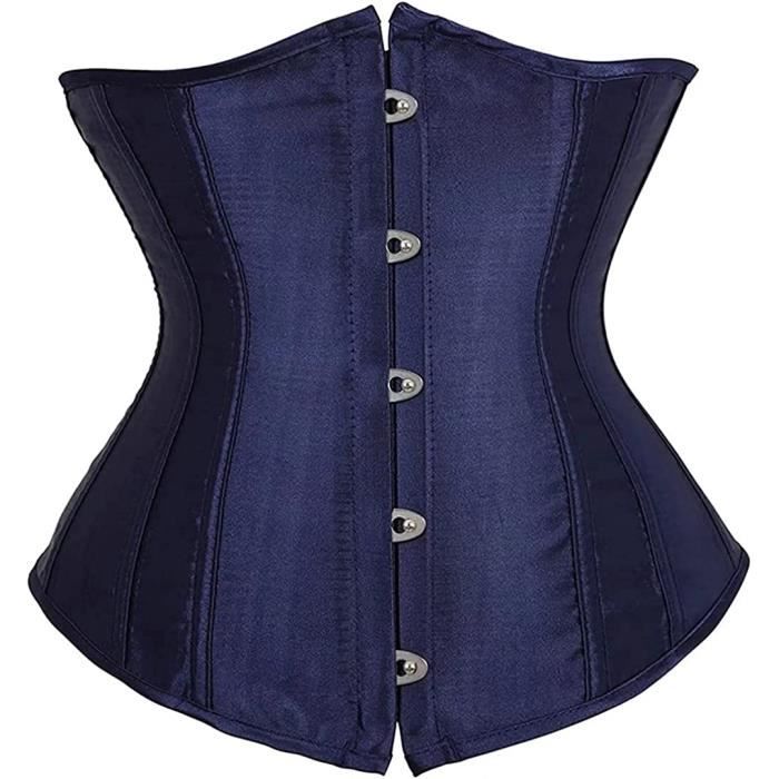 Corset Serre Taille Femme Bustier Top Sexy Grande Taille Gothique