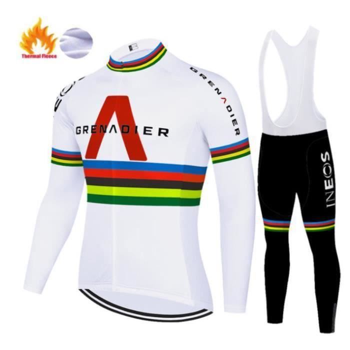 Maillot De Vélo Manches Longues Homme – Motif Crâne, Orange, UV, Tailles S à 5XL