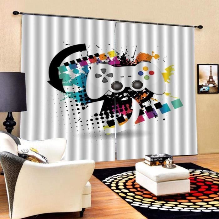 Tapis 3D Gamepad Motif De Manette De Jeu 80 X 120 Cm, Tapis Manette De