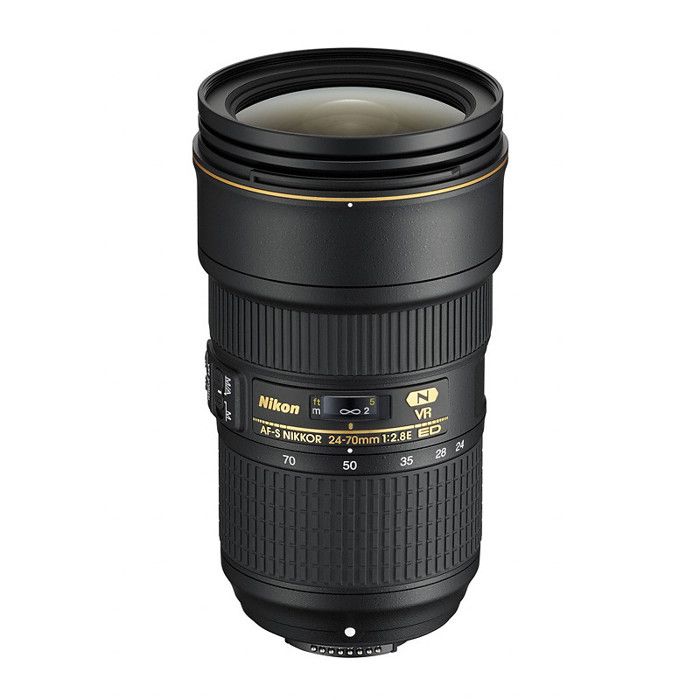 Objectif à zoom Nikkor AF-S 24 mm - 70 mm f/2.8 E ED VR pour SLR numérique Nikon F