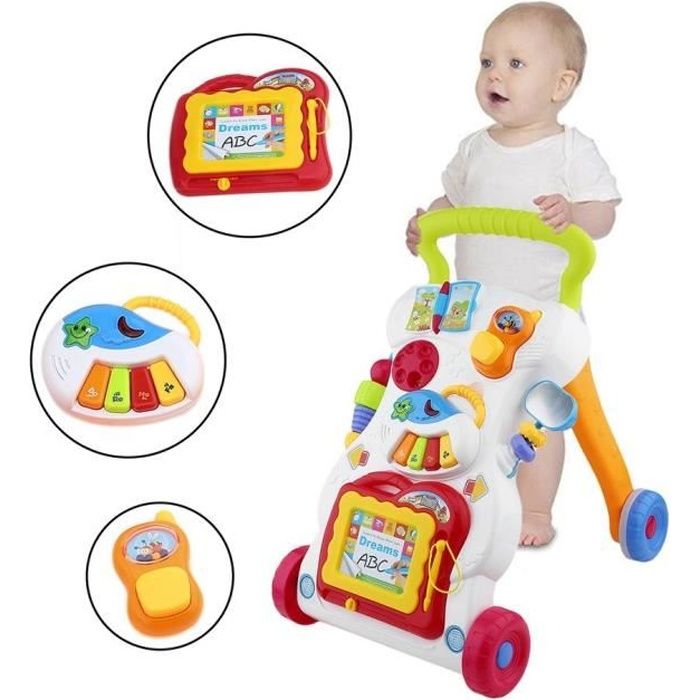 Young Star® Youpala Trotteur - Trotteur Bebe - Bolid Trotteur - Apprendre à  marcher - Y compris tapis de pied et poignée - Cdiscount Puériculture &  Eveil bébé