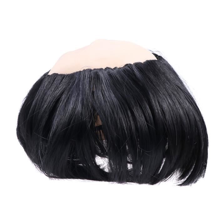 perruque crane chauve avec cheveux