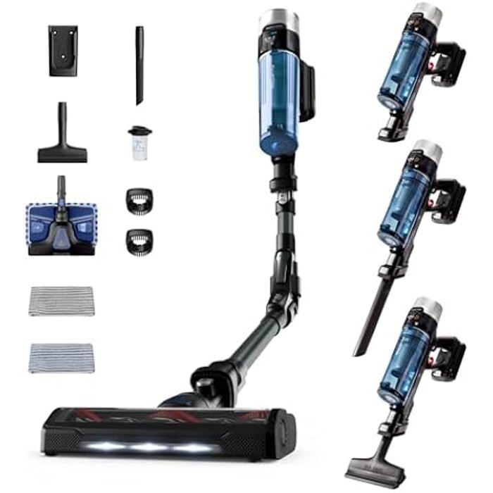 Aspirateur balai sans fil - ROWENTA - X-Force Flex 9.60 Aqua - 100 AW - 45 min autonomie - 4-en-1