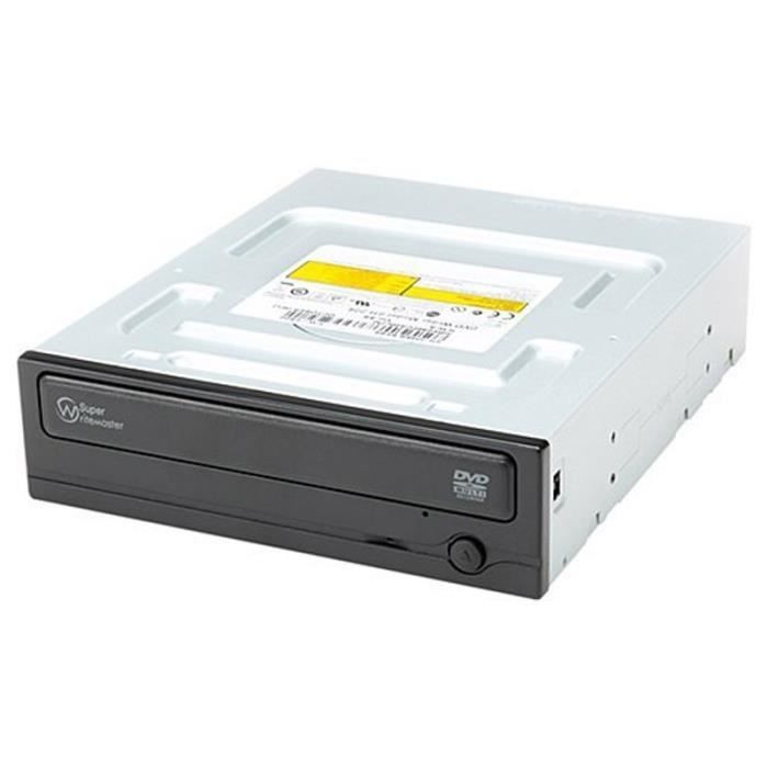 Graveur Dvd / Cd Samsung Graveur Interne Dvd 5.25" Double Couche Samsung Sh-224Db 48X24X Sata Noir