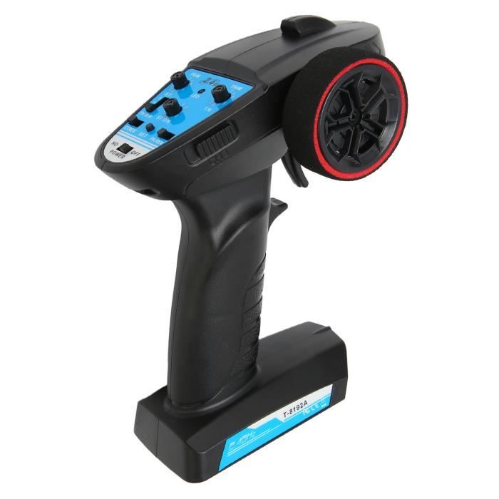 RHO- Émetteur RC Transmetteur RC 3 canaux avec fonction de réglage de ...