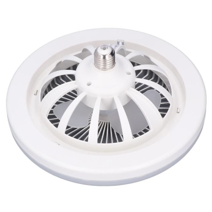 Lustre Ventilateur De Plafond Anyingkai Avec Télécommande, LED, 30W, Gris