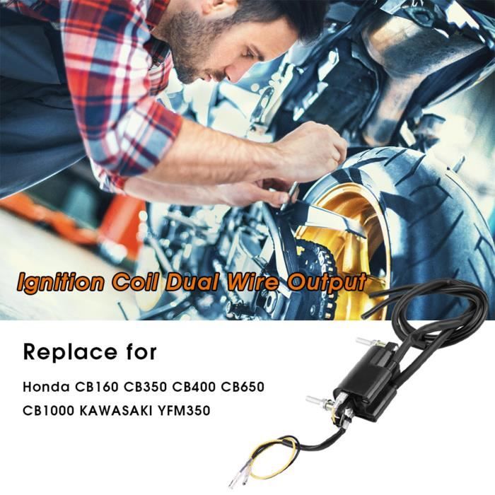 Zündspule Doppelausgang - Ersatz Für Honda CB, Kawasaki, Suzuki, Yamaha Modelle, 1 Stück
