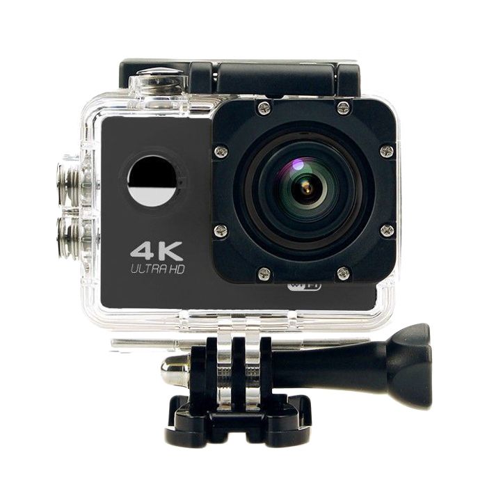 GOOKAM GO7 Caméra Sport 4K Ultra HD WiFi 20MP, Double Écran, Étanche 40M, Grand Angle 170°, Télécommande 2.4G, 2 Batteries 1350mAh et Kit d'Accessoires Complet (GO9 GOOKAM GO7 Caméra Sport 4K Ultra HD WiFi 20MP, Double Écran, Étanche 40M, Grand Angle 170°, Télécommande 2.4G, 2 Batteries 1350mAh et Kit d'Accessoires Complet (GO9