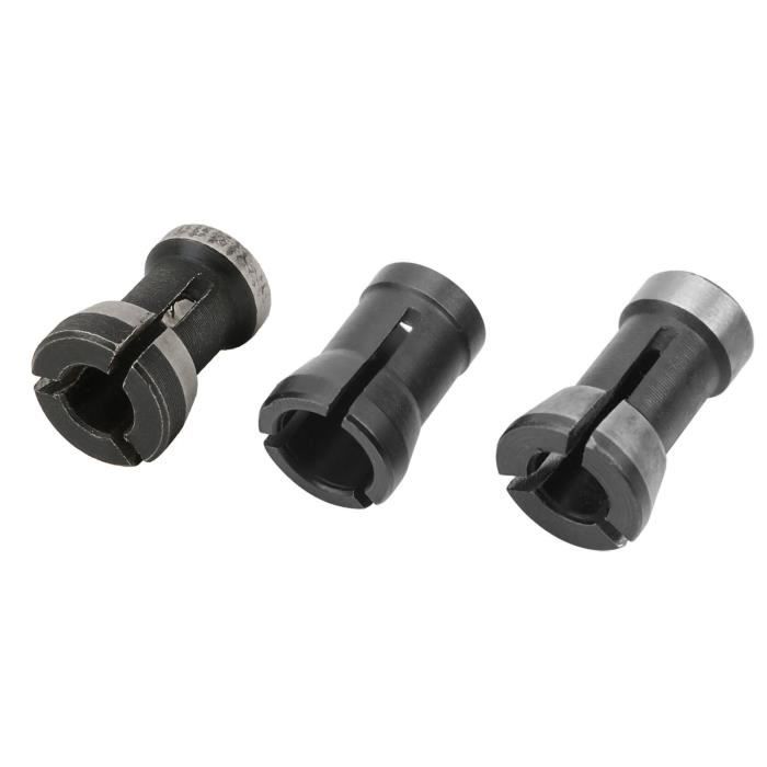 Lot De 3 Accouplements Rigides Pour Arbre Flexible - 5/6/6.35/8 Mm - Connecteur Moteur CNC