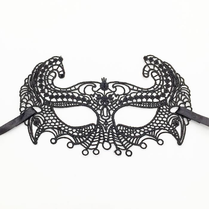 Masque Cuir Demi-visage SINSEN - Style Sexy Chat Pour Soirée Et Carnaval