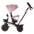 Tricycle SPINSTEP 5 en 1 Kinderkraft - Rose - Pour bébé de 9 mois à 5 ans-1