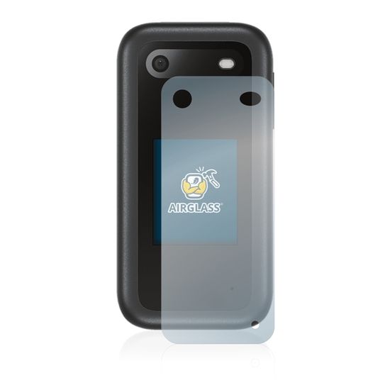 Brotect AirGlass Pellicola Protettiva In Vetro Ibrido Per Nokia 2660 Flip (3 Pezzi, Fronte+Retro), Trasparente, 9H, Anti-impronta, Made In Germany