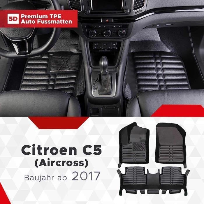 Citroën C5 Aircross jeu de tapis de sol neuf siglé avec fixation -  Équipement auto