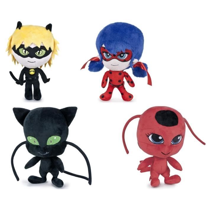 Peluche chat noir miraculous on sale