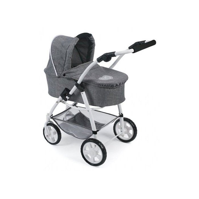 Götz 3403369 Poussette Pour Poupée à 3 Roues Soft Mood - Landau Pour Poupées Jusqu'à 50 Cm