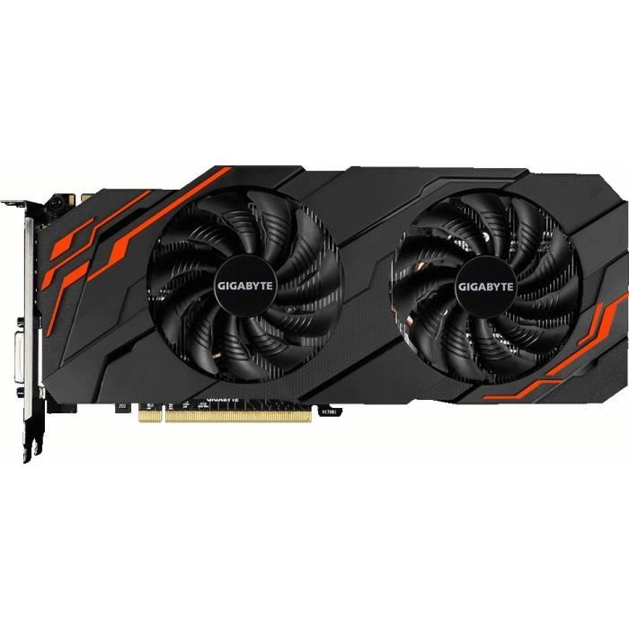 GIGABYTE Carte Graphique GeForce GTX 1070 WINDFORCE OC 8Go 2.0 Cdiscount Informatique