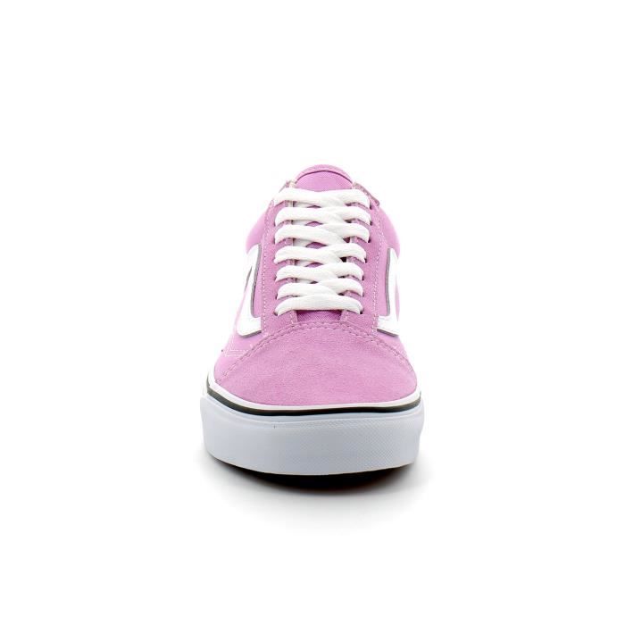 Vans old clearance skool daim rose